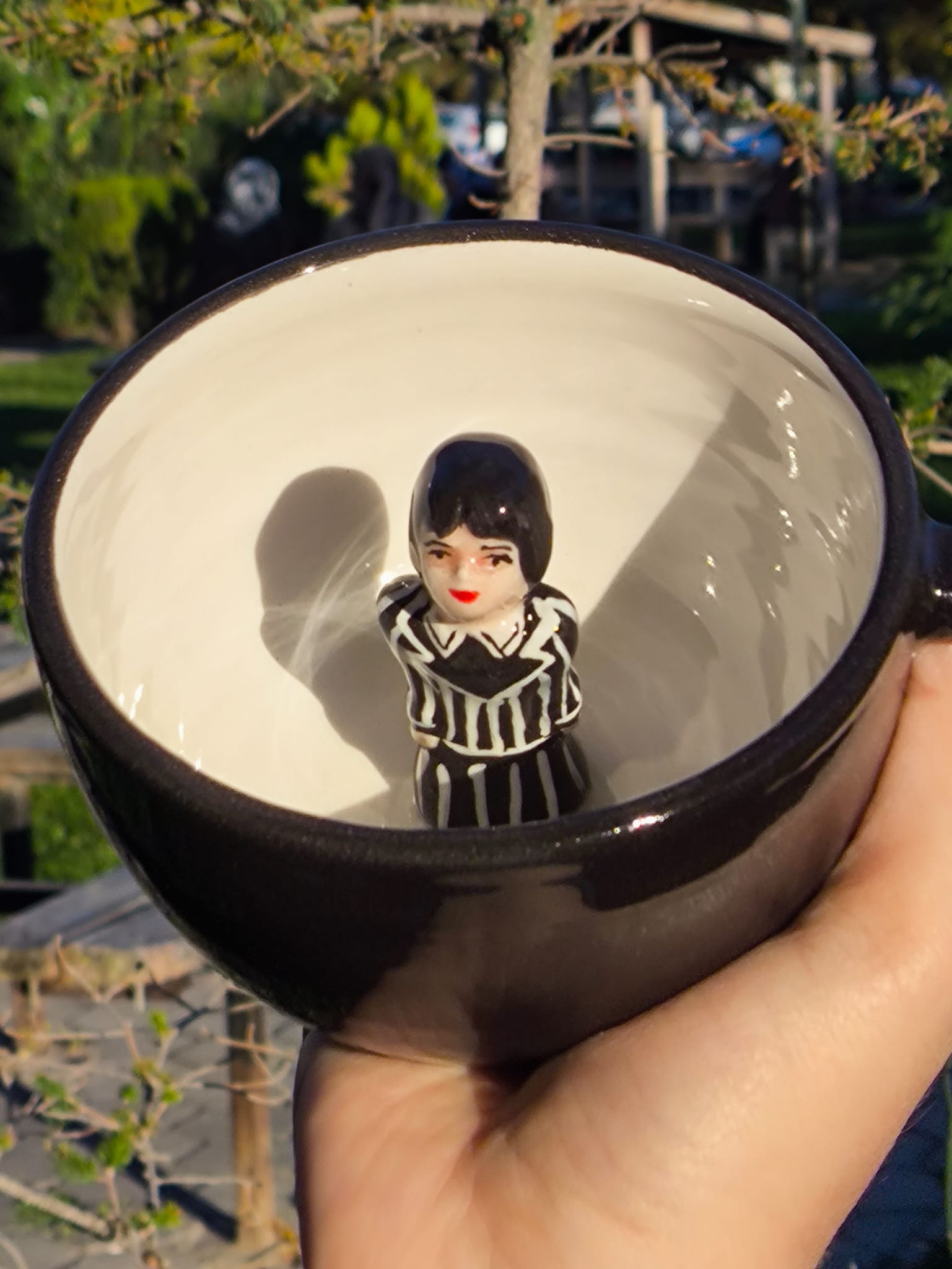 Handcrafted Wednesday Mug – High-Quality Ceramic Cup Inspired by the Wednesday TV Show