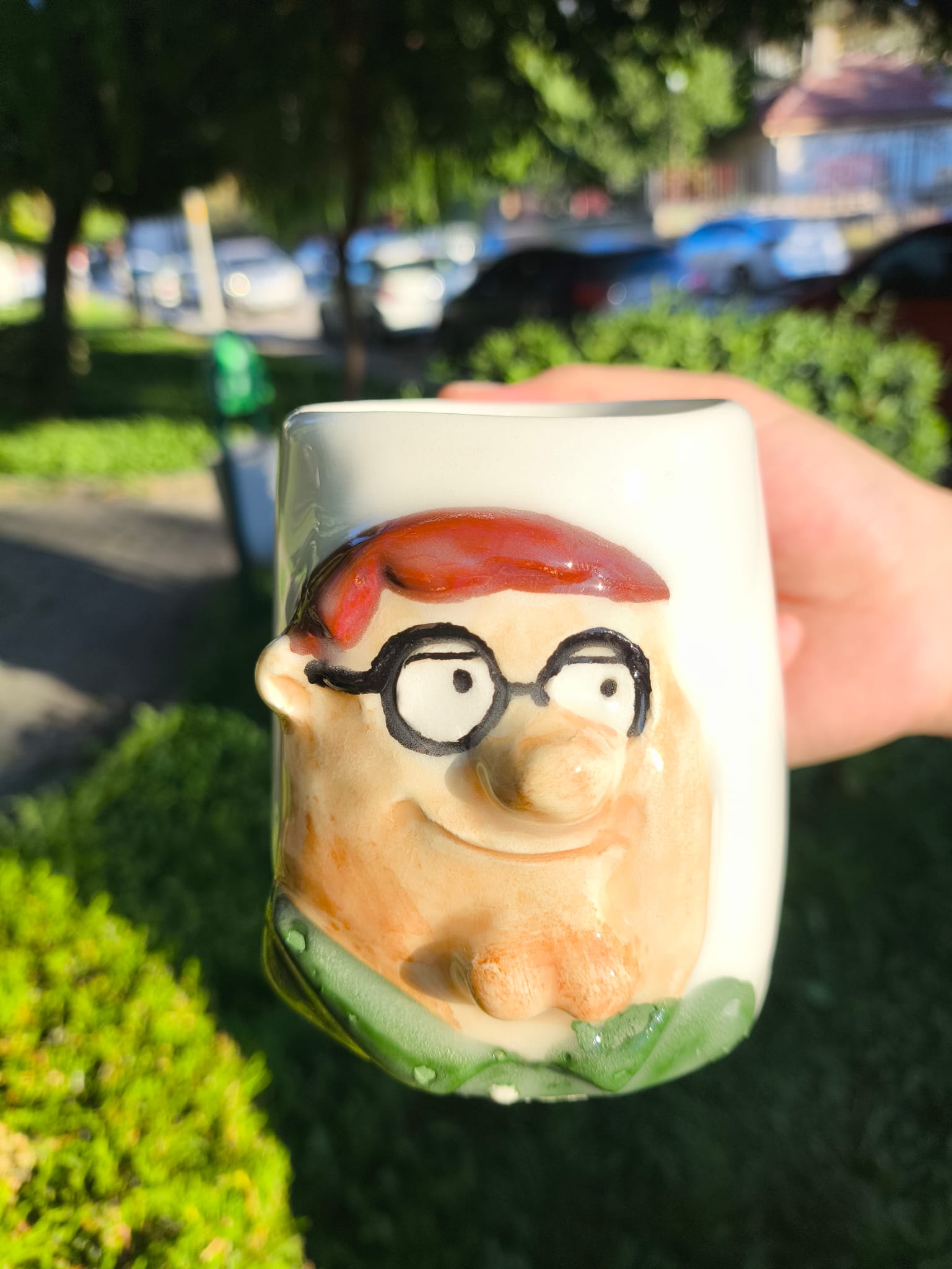 Handmade Family Guy Peter Griffin Mug