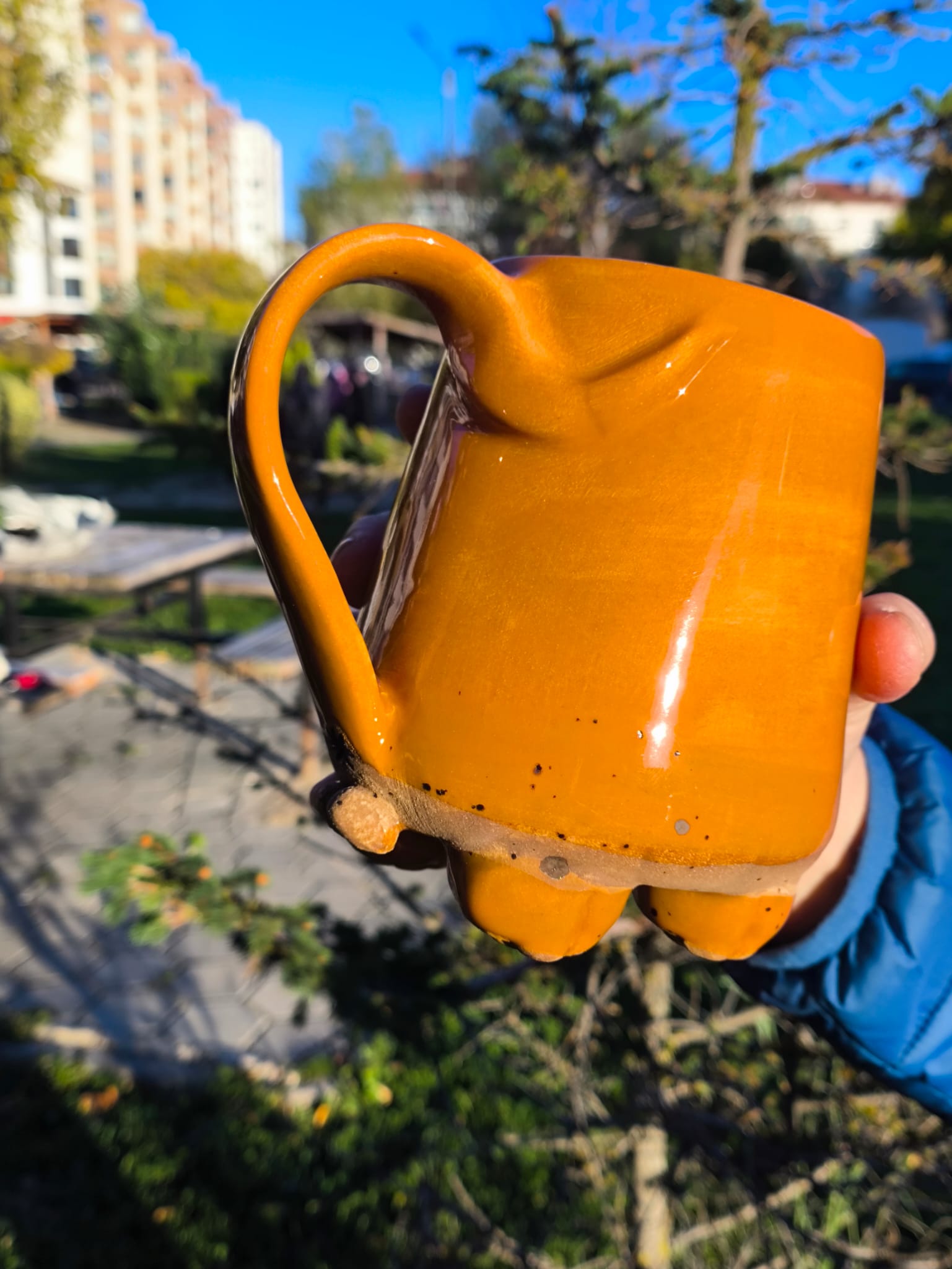 Cat Mugs with Balls and Paw