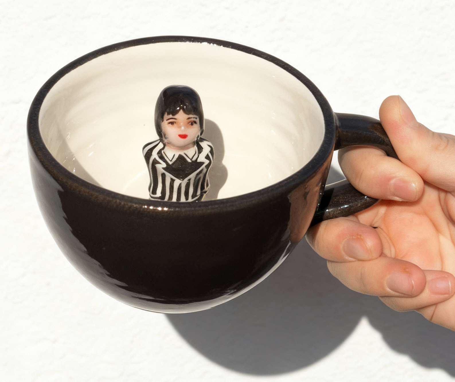 Handcrafted Wednesday Mug – High-Quality Ceramic Cup Inspired by the Wednesday TV Show
